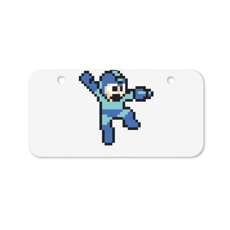 Megaman Jump'n Shoot Bicycle License Plate | Artistshot