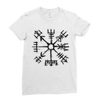 Viking Compass Vegvisir Ladies Fitted T-shirt | Artistshot