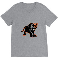 Orange High School V-neck Tee | Artistshot