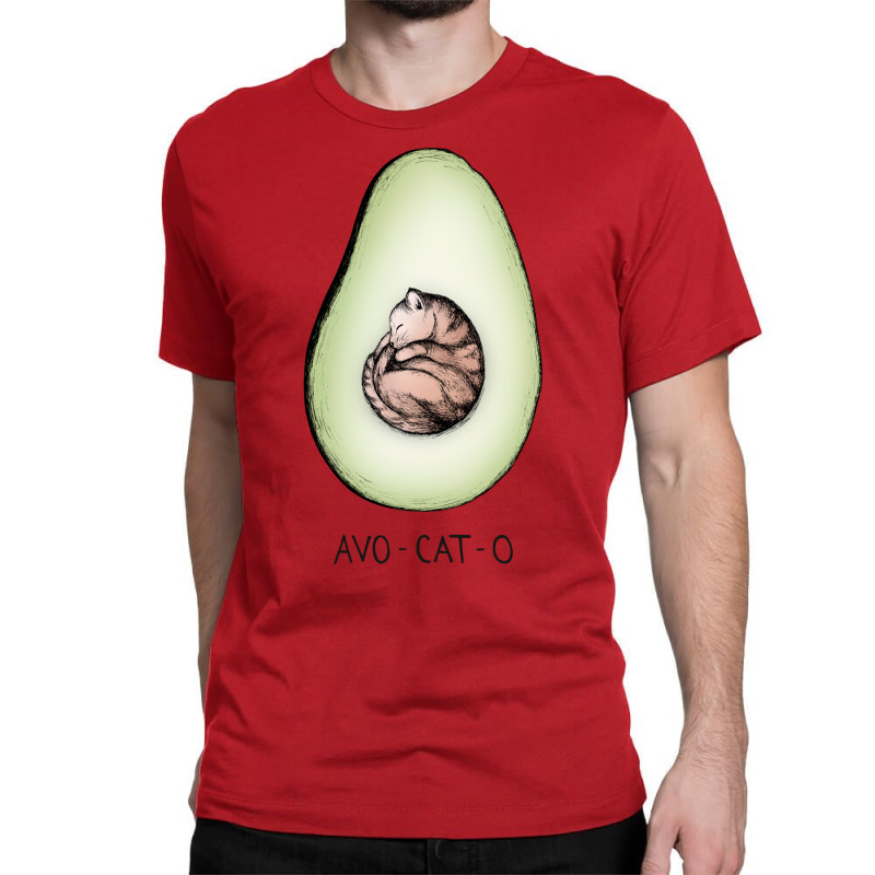 Avocato Yellow Classic T-shirt | Artistshot