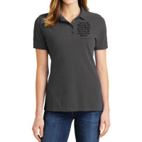 I Look To A Day When People Will Not Be Judged Ladies Polo Shirt | Artistshot