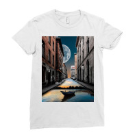 Dream Street Ladies Fitted T-shirt | Artistshot