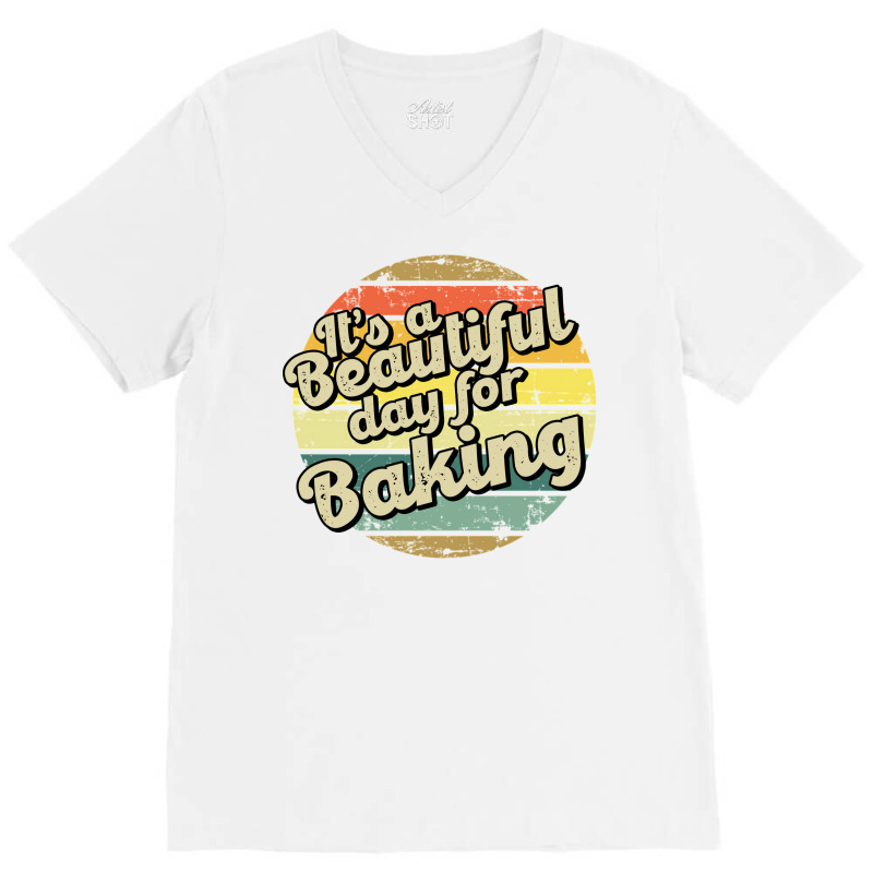 Baking Gift For Baker Perfect Present For Mother D V-neck Tee | Artistshot