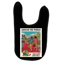 Daft Around The World Baby Bibs | Artistshot