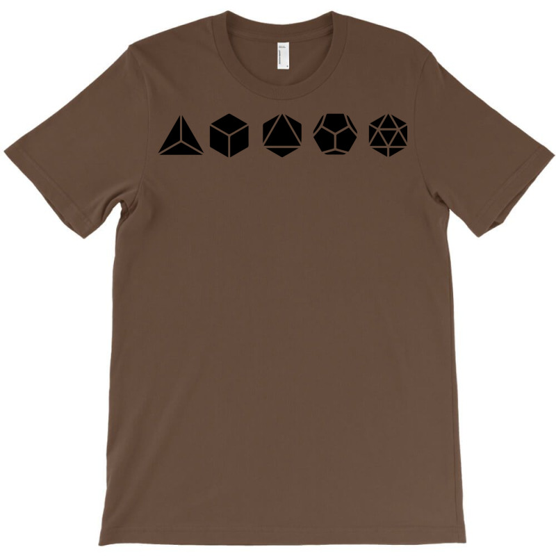 Platonic Solids   Building Blocks Of Life   Mathem T-shirt | Artistshot