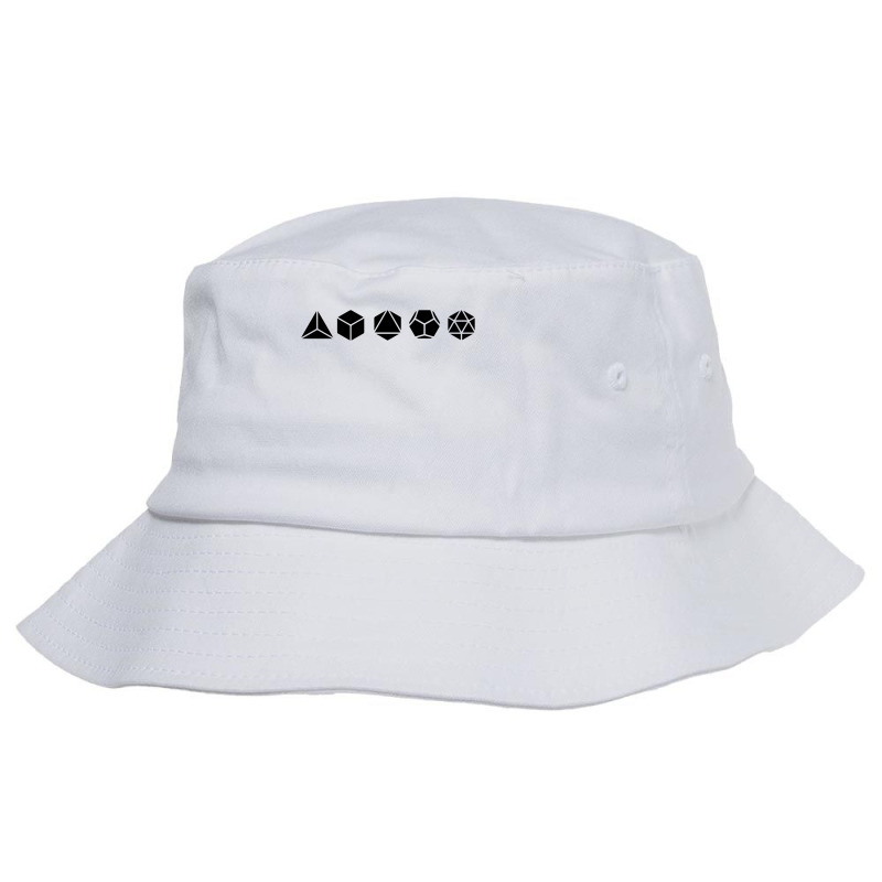 Platonic Solids   Building Blocks Of Life   Mathem Bucket Hat | Artistshot