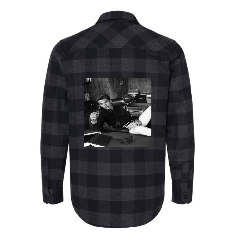 Austin Butler Black And White Flannel Shirt | Artistshot