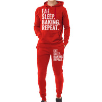 Eat Sleep Baking Repeat Nostalgia Hoodie & Jogger Set | Artistshot