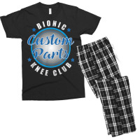 Bionic Knee Club Custom Parts Funny Replacement Sa Men's T-shirt Pajama Set | Artistshot