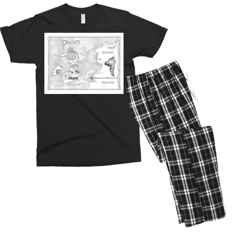 Map Of Prythian Men's T-shirt Pajama Set | Artistshot