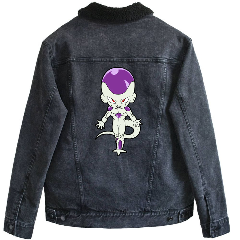 Frieza Unisex Sherpa-Lined Denim Jacket by scimitar | Artistshot