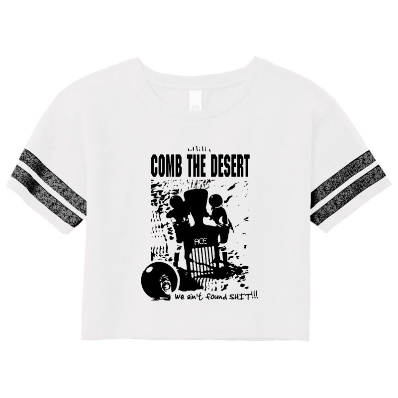 Comb The Desert Scorecard Crop Tee by skw art | Artistshot