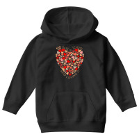 Cute 100th Day Of School And Still Loving It Heart Youth Hoodie | Artistshot