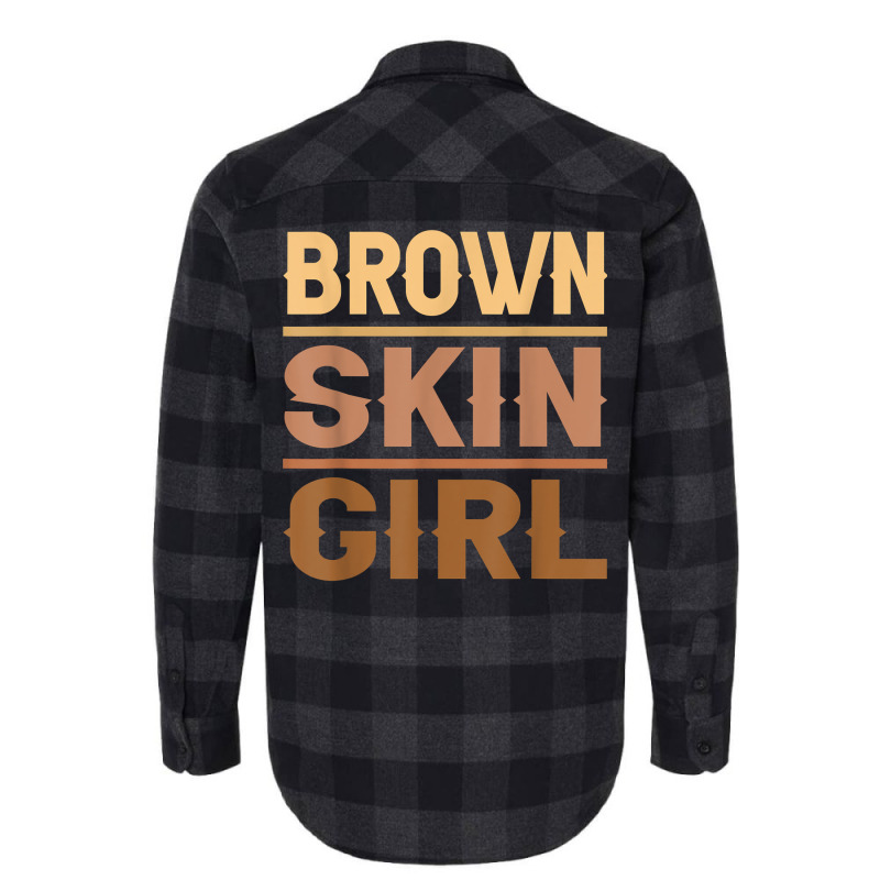 Black Melanin Queen Magic Brown Skin Girl Juneteen Flannel Shirt | Artistshot