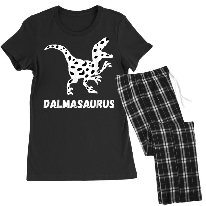 Dalmatian Saurus Funny Dalmatians Dog Dinosaur T Women's Pajamas Set by bellaaa | Artistshot