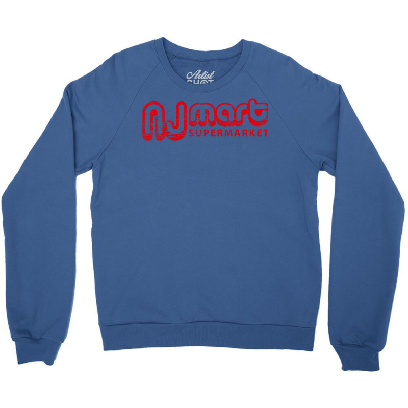 Nj Mart Supermarket (aged Look) Crewneck Sweatshirt by hubauxwshahe | Artistshot