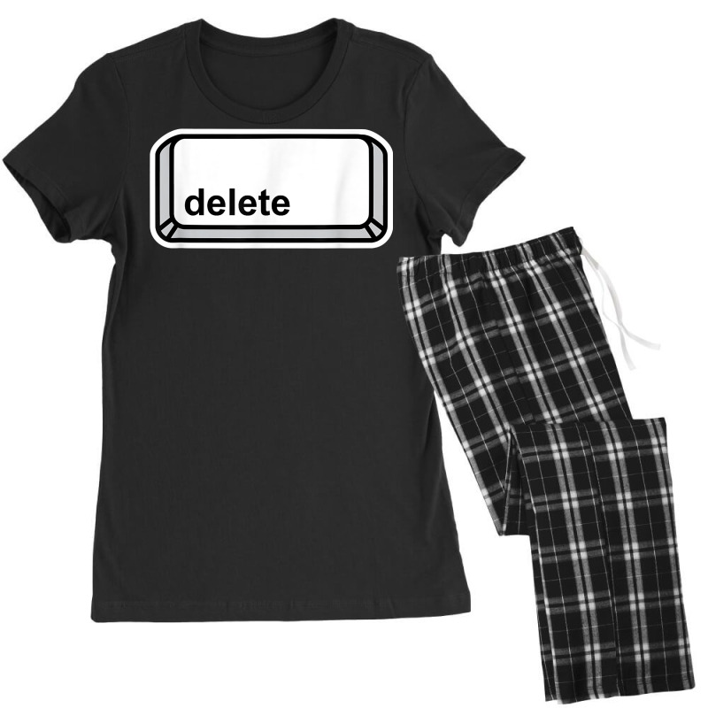 Delete Button Computer Key Halloween Group Costume Women's Pajamas Set by drviddie | Artistshot