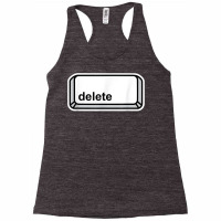 Delete Button Computer Key Halloween Group Costume Racerback Tank | Artistshot