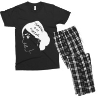 Literary Quote Tee For Book Lover Men's T-shirt Pajama Set | Artistshot