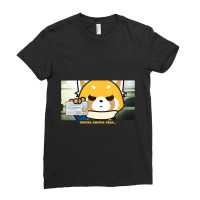 Hot Trend Womens Aggretsuko Drivers License V-neck Ladies Fitted T-shirt | Artistshot