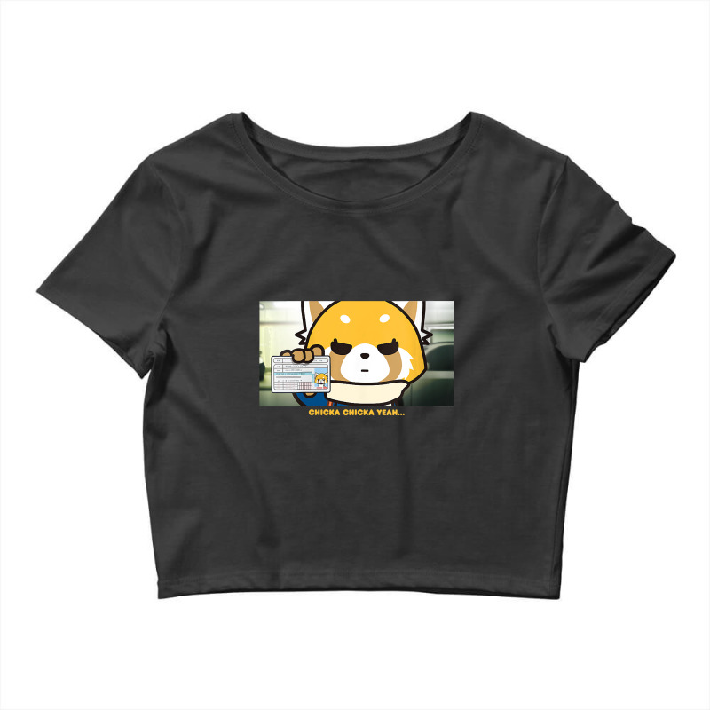 Hot Trend Womens Aggretsuko Drivers License V-neck Crop Top by centralfantast | Artistshot