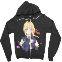 Violet Evergarden Anime 6 Zipper Hoodie | Artistshot