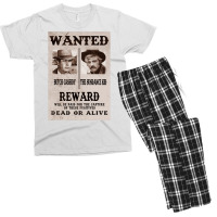 Butch Cassidy And The Sundance Kid Wanted Men's T-shirt Pajama Set | Artistshot