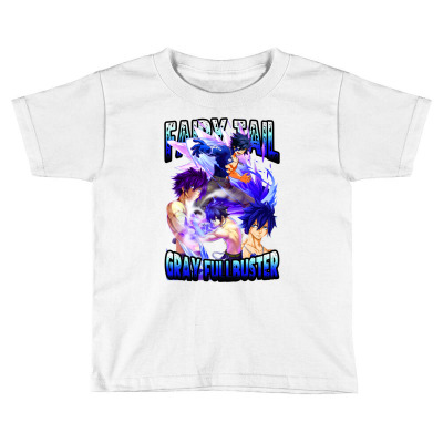 Fairy Tail Gray Fullbuster Toddler T-shirt Designed By Rayya