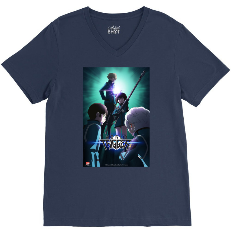 World Trigger Anime 3 V-Neck Tee by cuaylaaarzoa | Artistshot