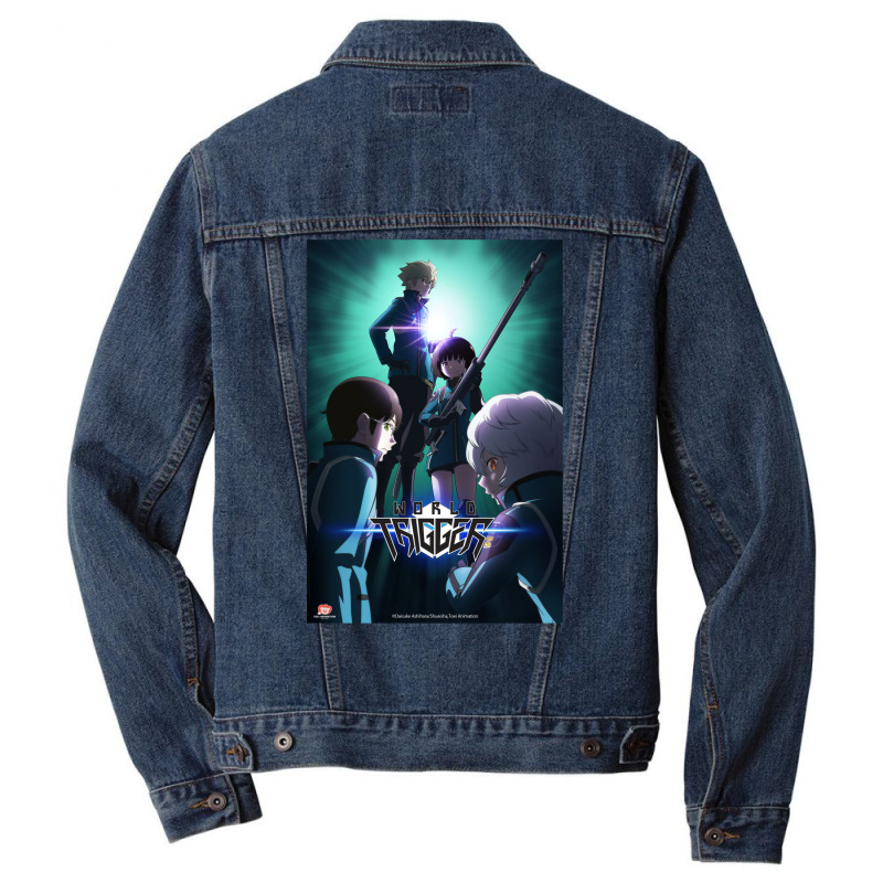 World Trigger Anime 3 Men Denim Jacket by cuaylaaarzoa | Artistshot