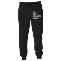 Hot Trend Eat Sleep Milk Glass Repeat Unisex Jogger | Artistshot