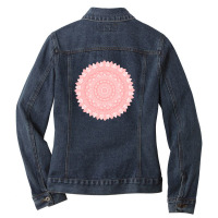 Mandala Ladies Denim Jacket | Artistshot