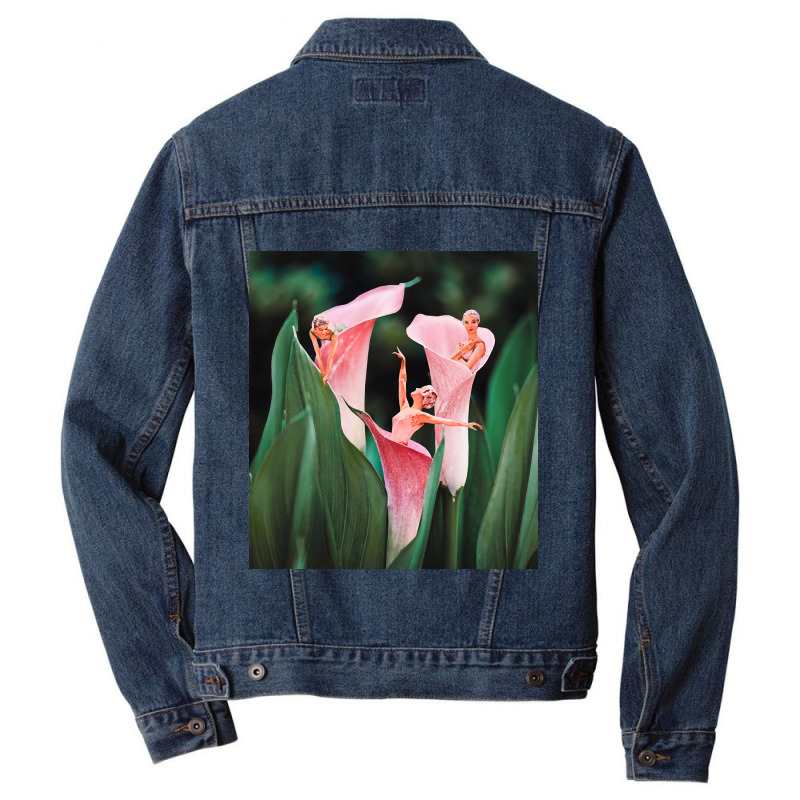 Trending Dancing Flowers Fairies Men Denim Jacket | Artistshot