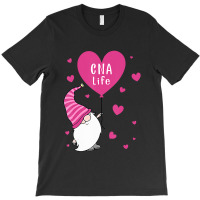 Cna Life Valentine Gnome Nurse Valentines Day T-shirt | Artistshot