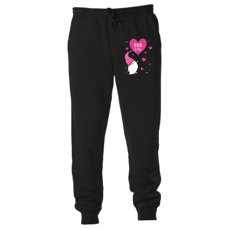 Cna Life Valentine Gnome Nurse Valentines Day Unisex Jogger | Artistshot