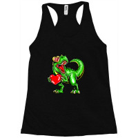 Dinosaur Valentine Trex Valentines Day Racerback Tank | Artistshot