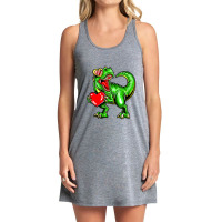 Dinosaur Valentine Trex Valentines Day Tank Dress | Artistshot