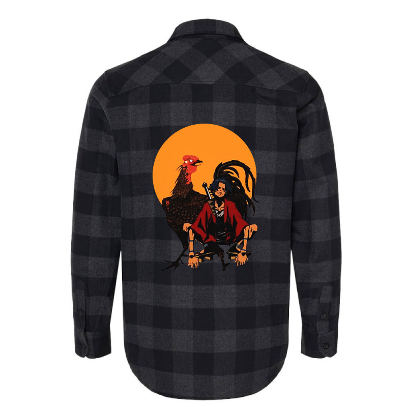 Samurai Champloo Mugen Spread Flannel Shirt by kursinan | Artistshot