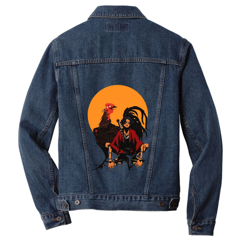 Samurai Champloo Mugen Spread Men Denim Jacket by kursinan | Artistshot