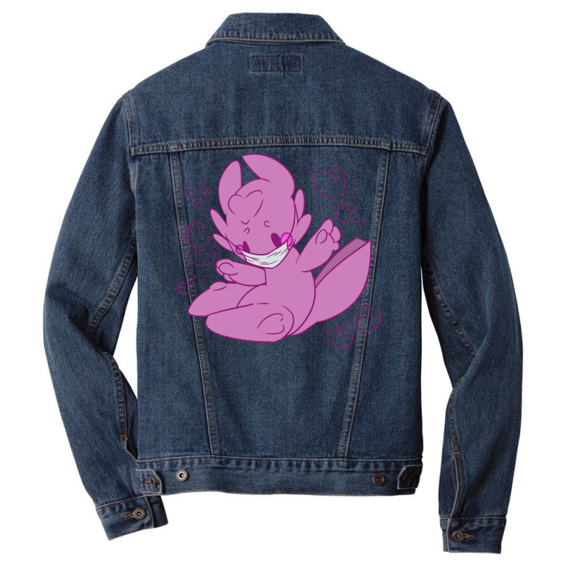 Axolotl Cutie Funny Men Denim Jacket | Artistshot