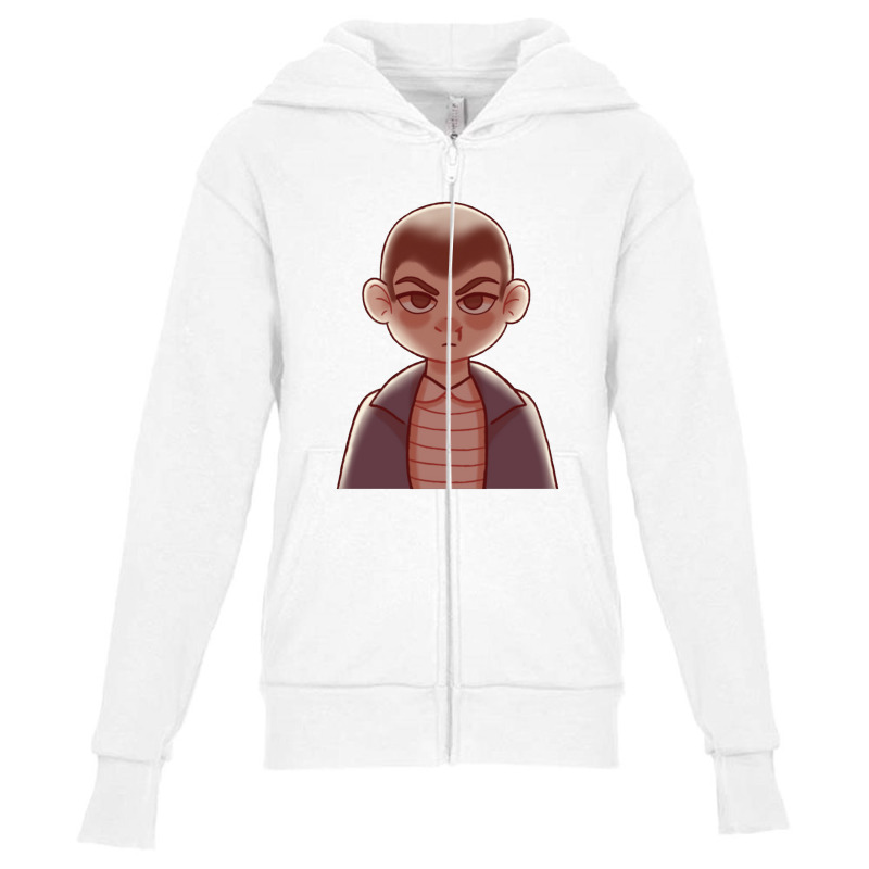 Eleven Youth Zipper Hoodie by hattieariel | Artistshot