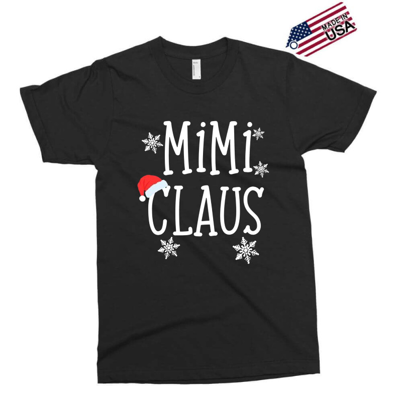 Mimi Christmas Fun Santa Claus Pun Grandma Exclusive T-shirt by trishafolyda | Artistshot