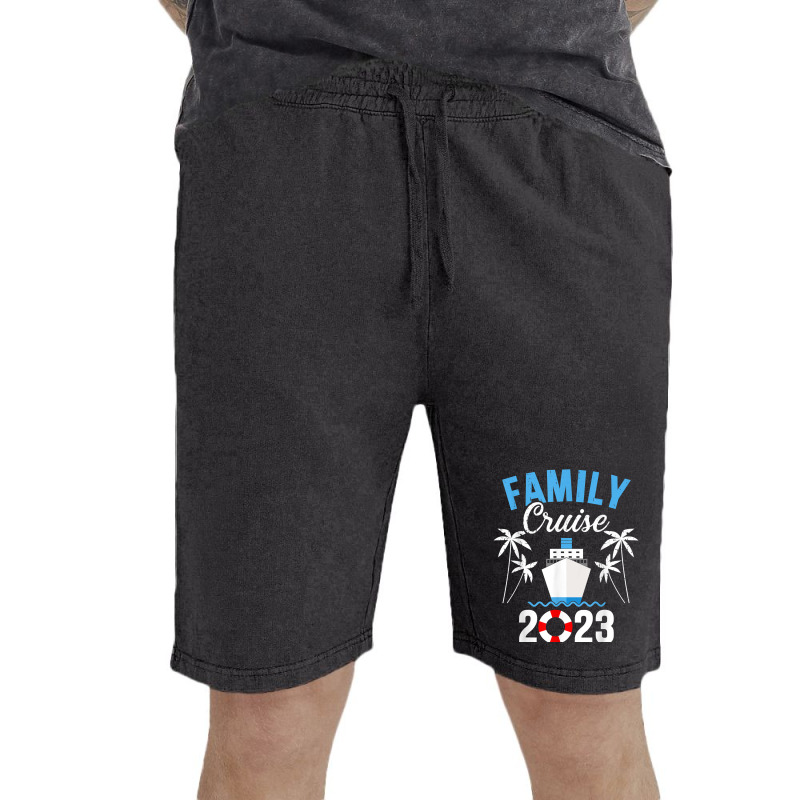 Family Cruise 2023 For Cruising Ship Vacation T Sh Vintage Short | Artistshot