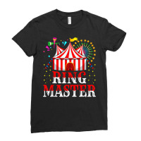 Circus Ringmaster Shirt Circus Shirt Vintage Circu Ladies Fitted T-shirt | Artistshot