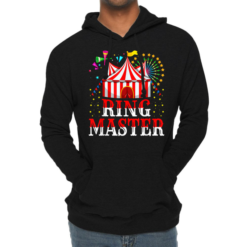 Circus Ringmaster Shirt Circus Shirt Vintage Circu Lightweight Hoodie by catricegar | Artistshot