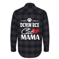 Hot Trend Devon Rex Cat Mama Flannel Shirt | Artistshot