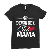 Hot Trend Devon Rex Cat Mama Ladies Fitted T-shirt | Artistshot