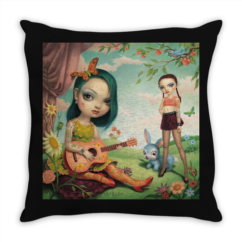 Mark Ryden - Duo Siblings Throw Pillow | Artistshot