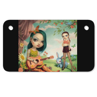 Mark Ryden - Duo Siblings Motorcycle License Plate | Artistshot