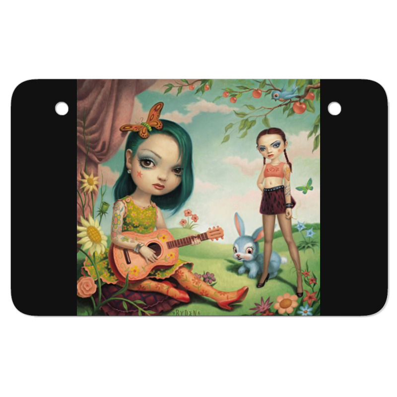 Mark Ryden - Duo Siblings Atv License Plate | Artistshot